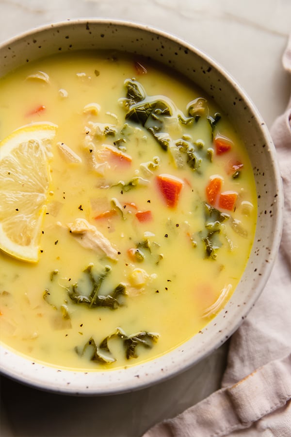 Honey Lemon Chicken Soup