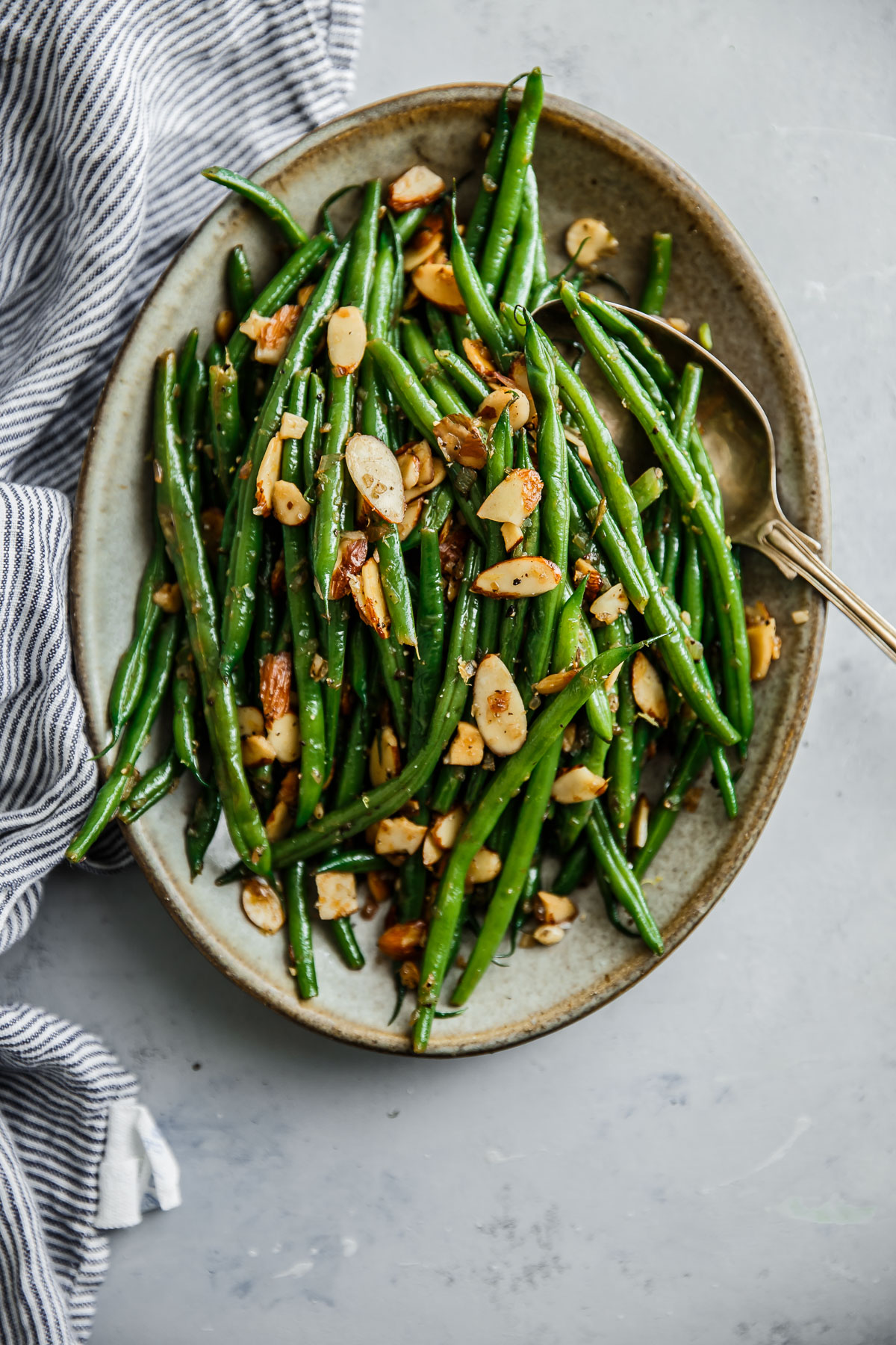 Beef and Green Bean Almondine
