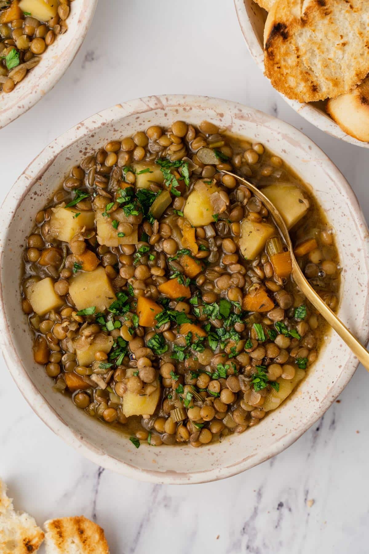 Green Lentil Soup
