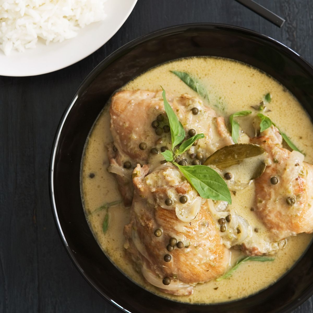 Green Peppercorn Curry Chicken