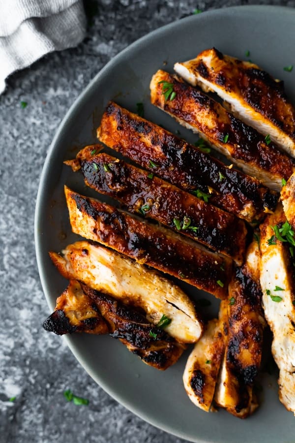 Barbecue Chicken with Crispy Edges