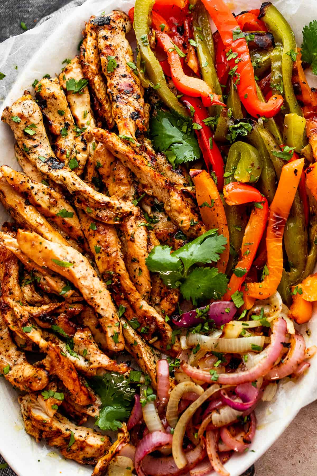 Fajita-Style Chicken Strips