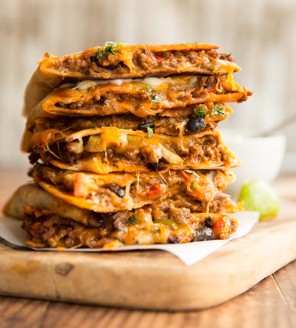 Beef Quesadillas