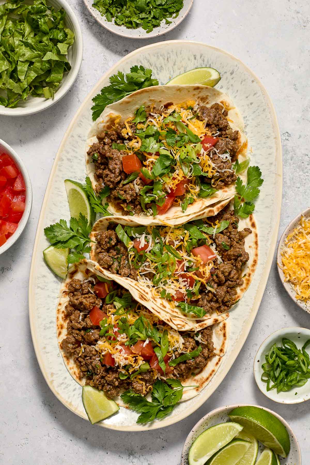 Classic Beef Tacos with Cilantro