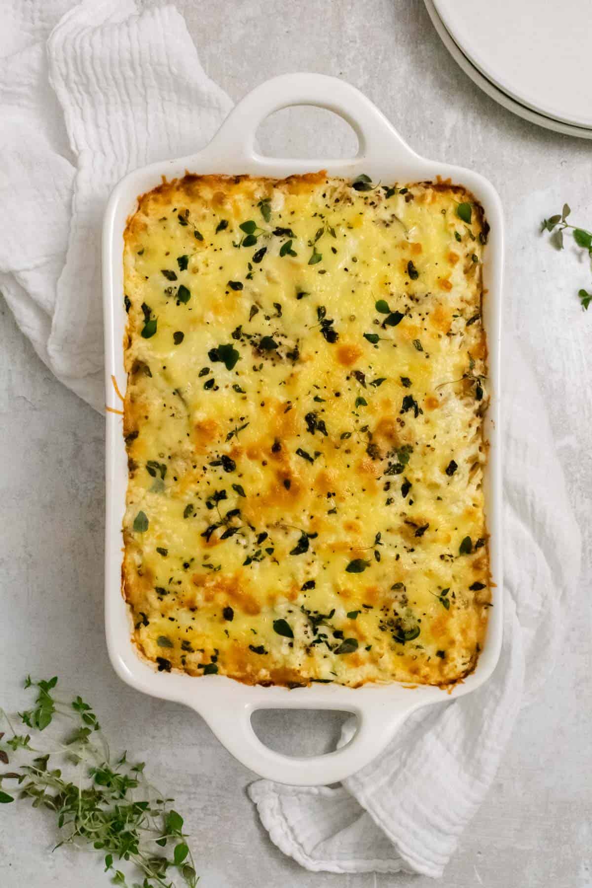Beef and Veggie Pasta Bake