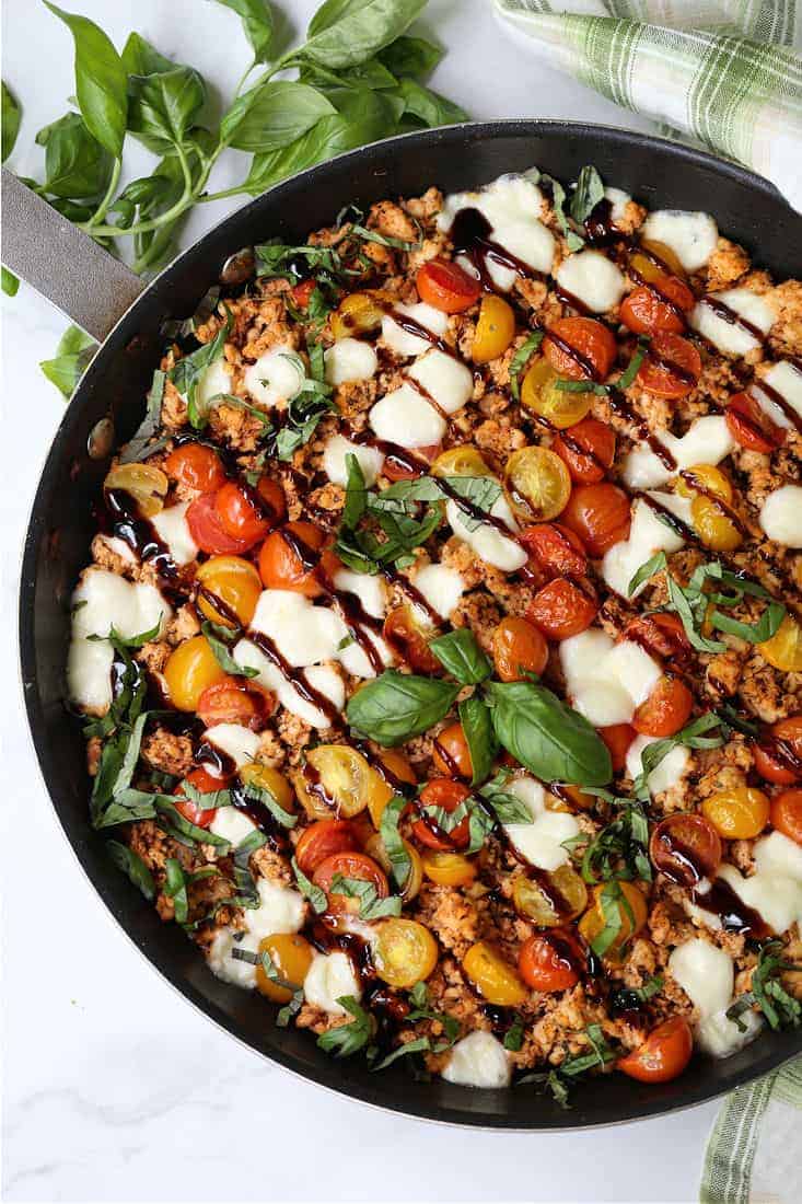 Caprese Chicken Skillet