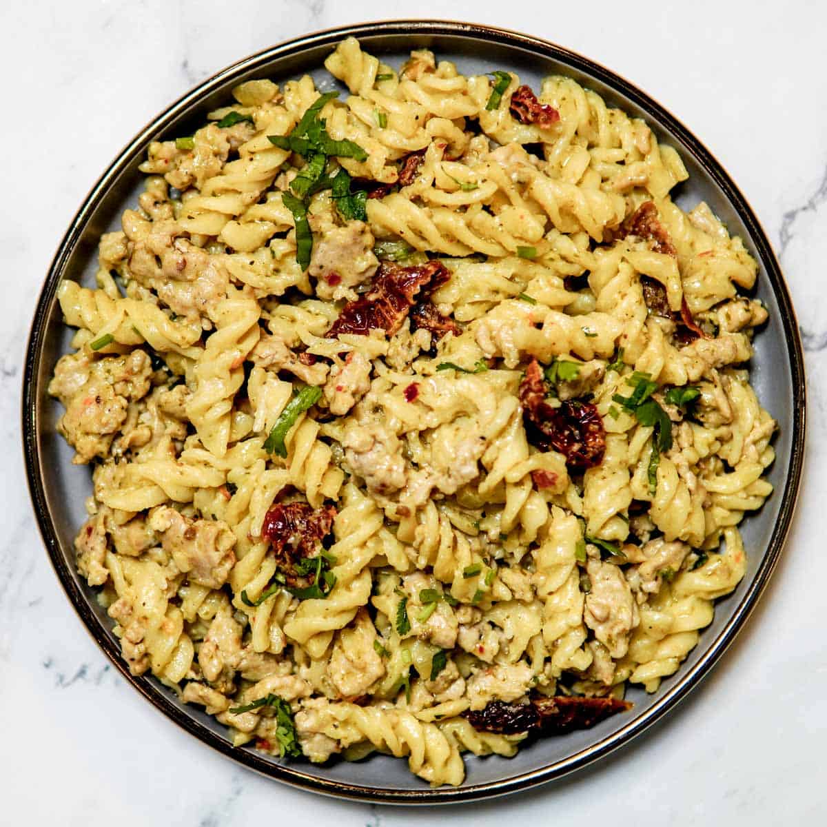 Pesto Chicken Farfalle