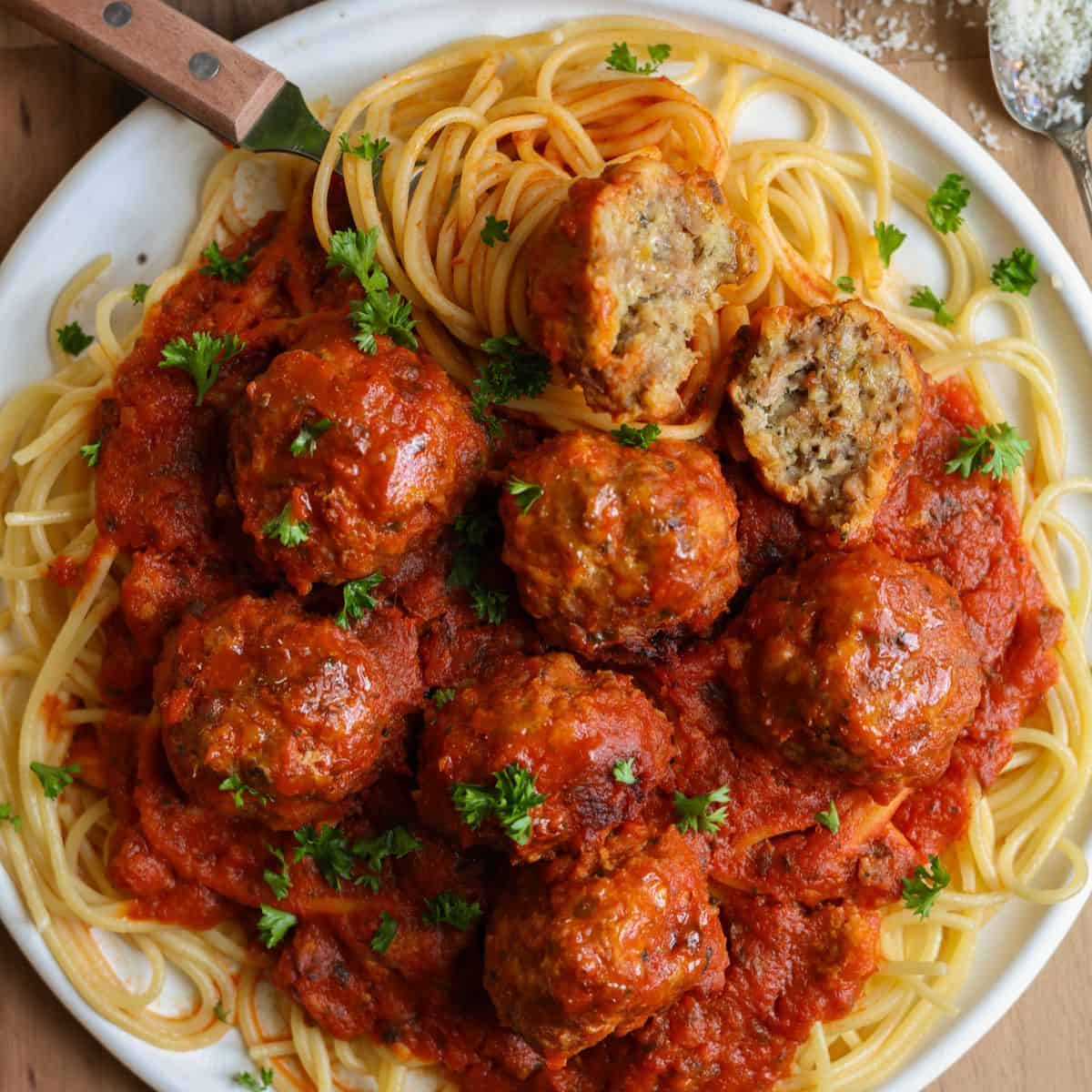 Pork Meatball Marinara