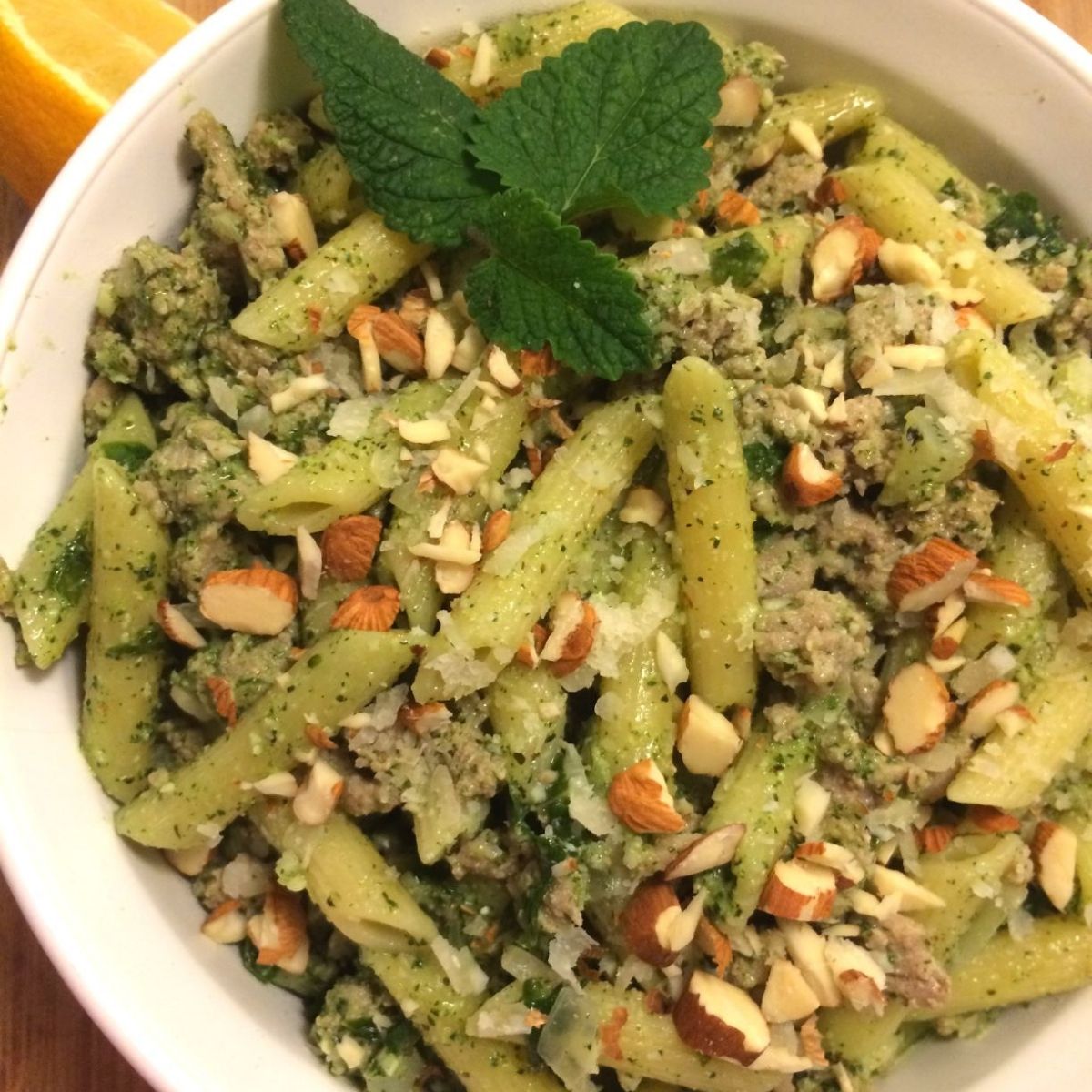 Turkey Pesto Penne