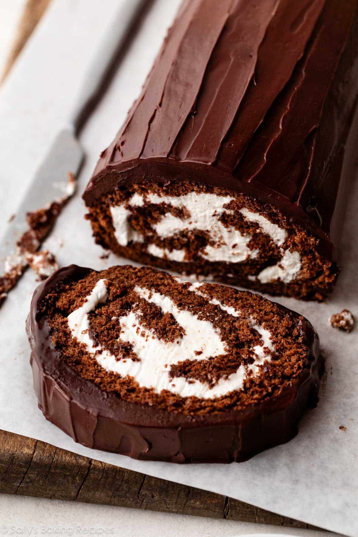 Classic Chocolate Cake Roll