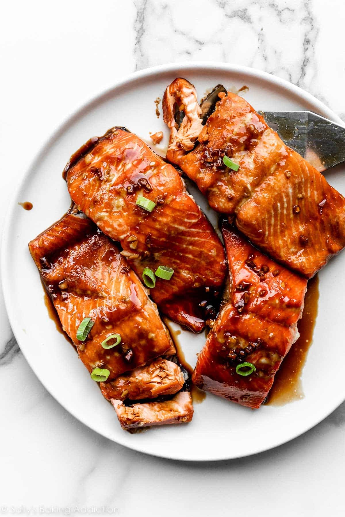 Honey Soy Glazed Salmon Fillets