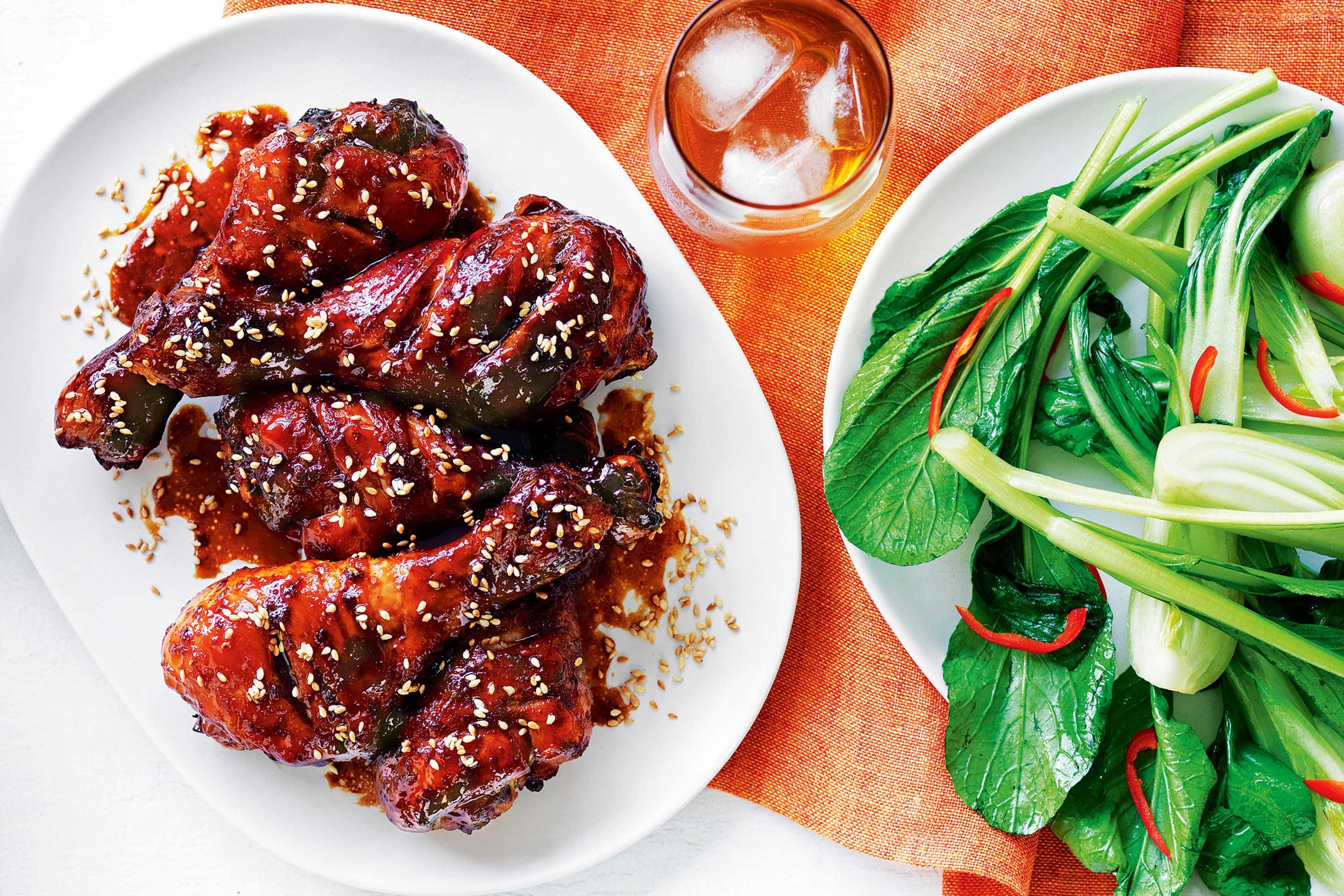 Sticky Asian Ginger Drumsticks