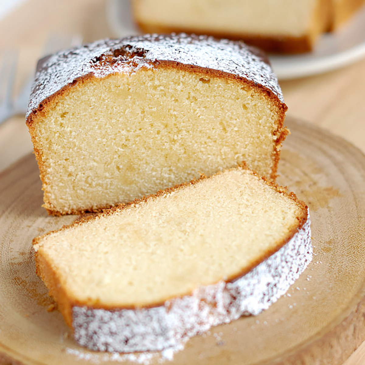 Honey Sweetened Pound Cake