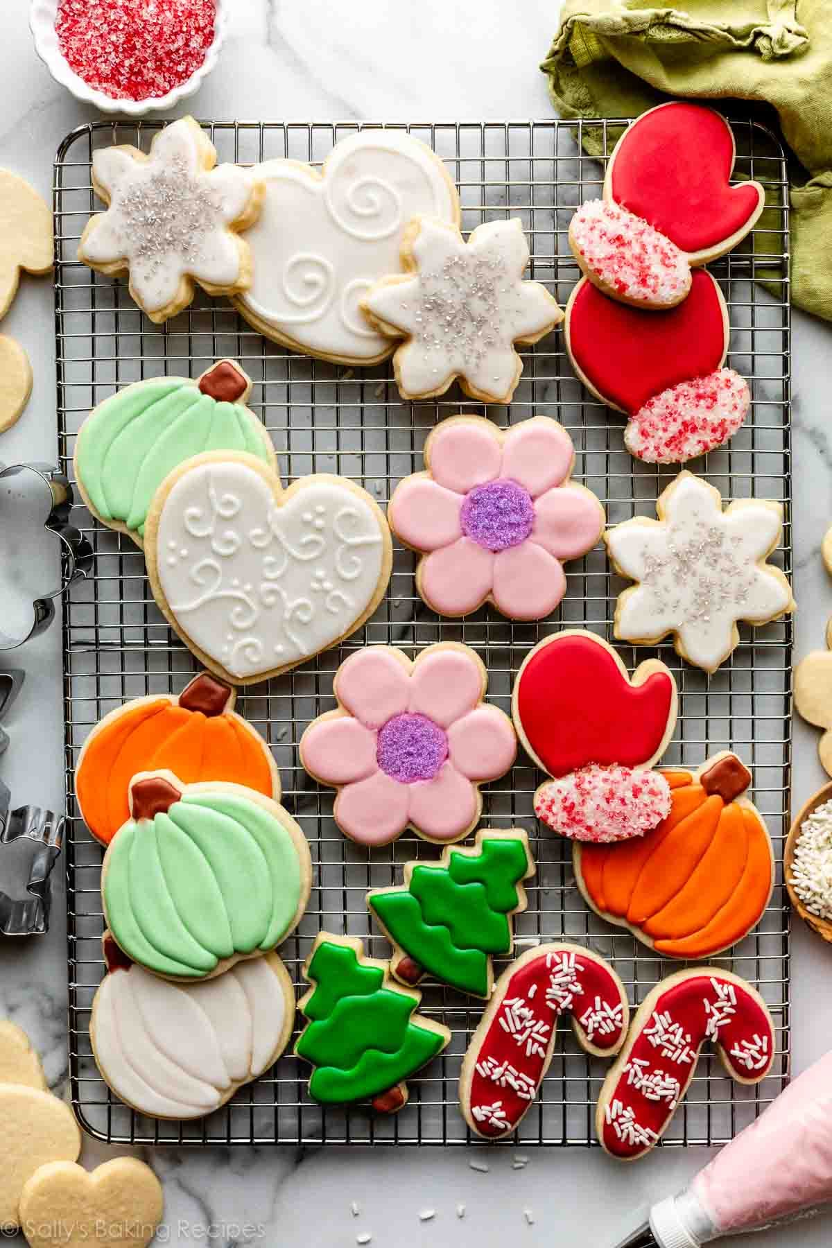 Sugar Cookies with Icing