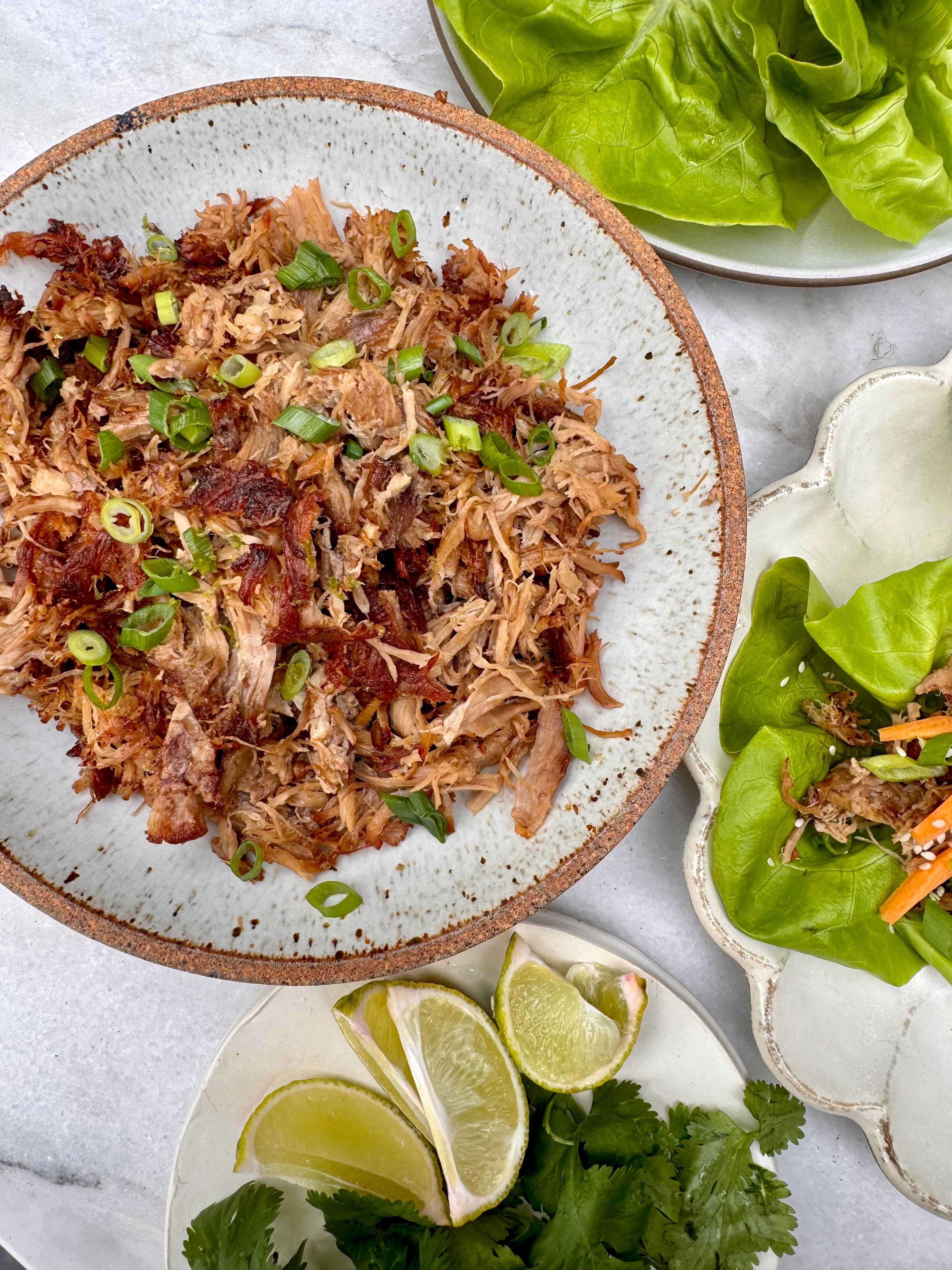 Ginger-Sesame Pulled Pork