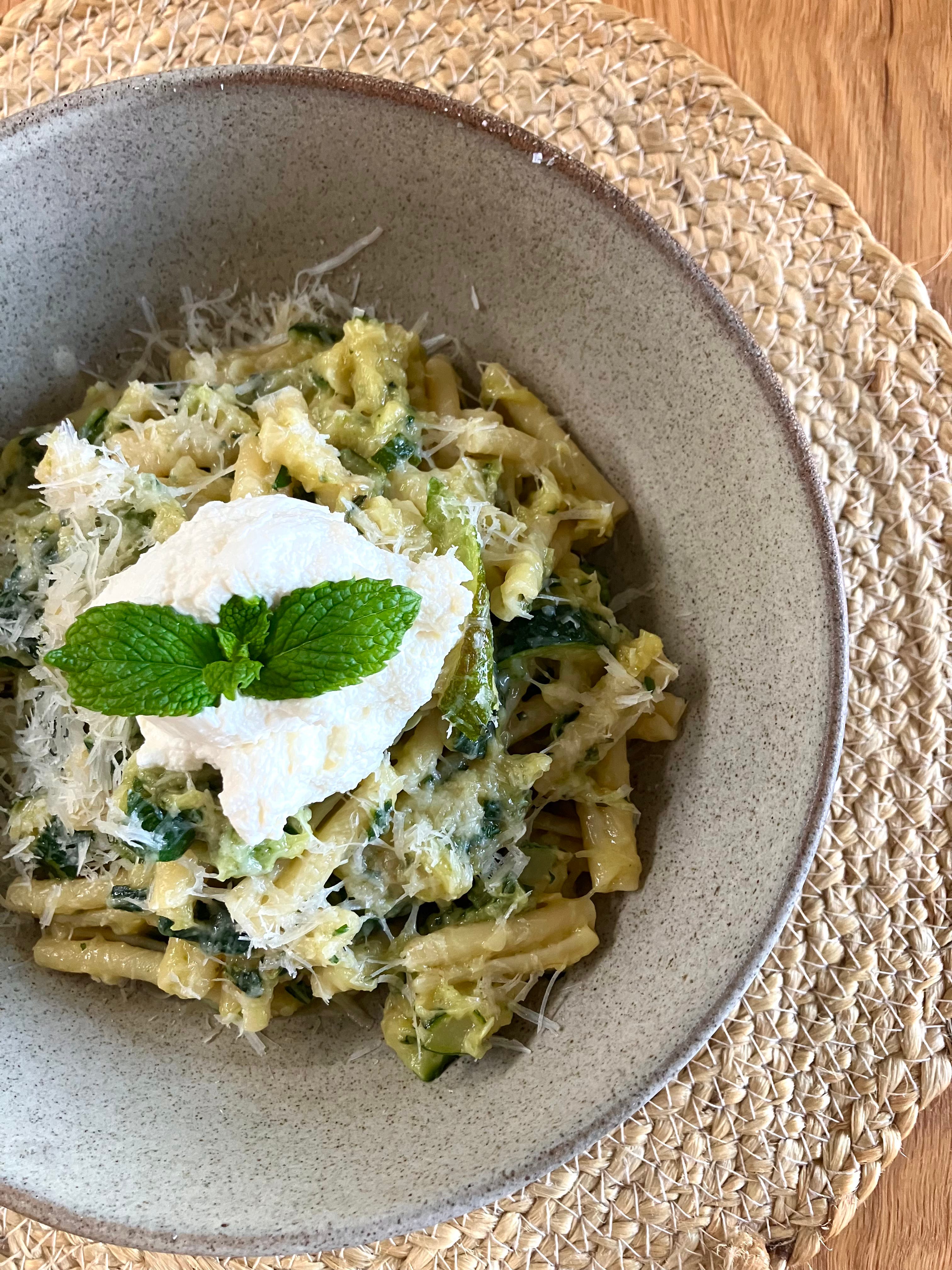 Zucchini and Mint