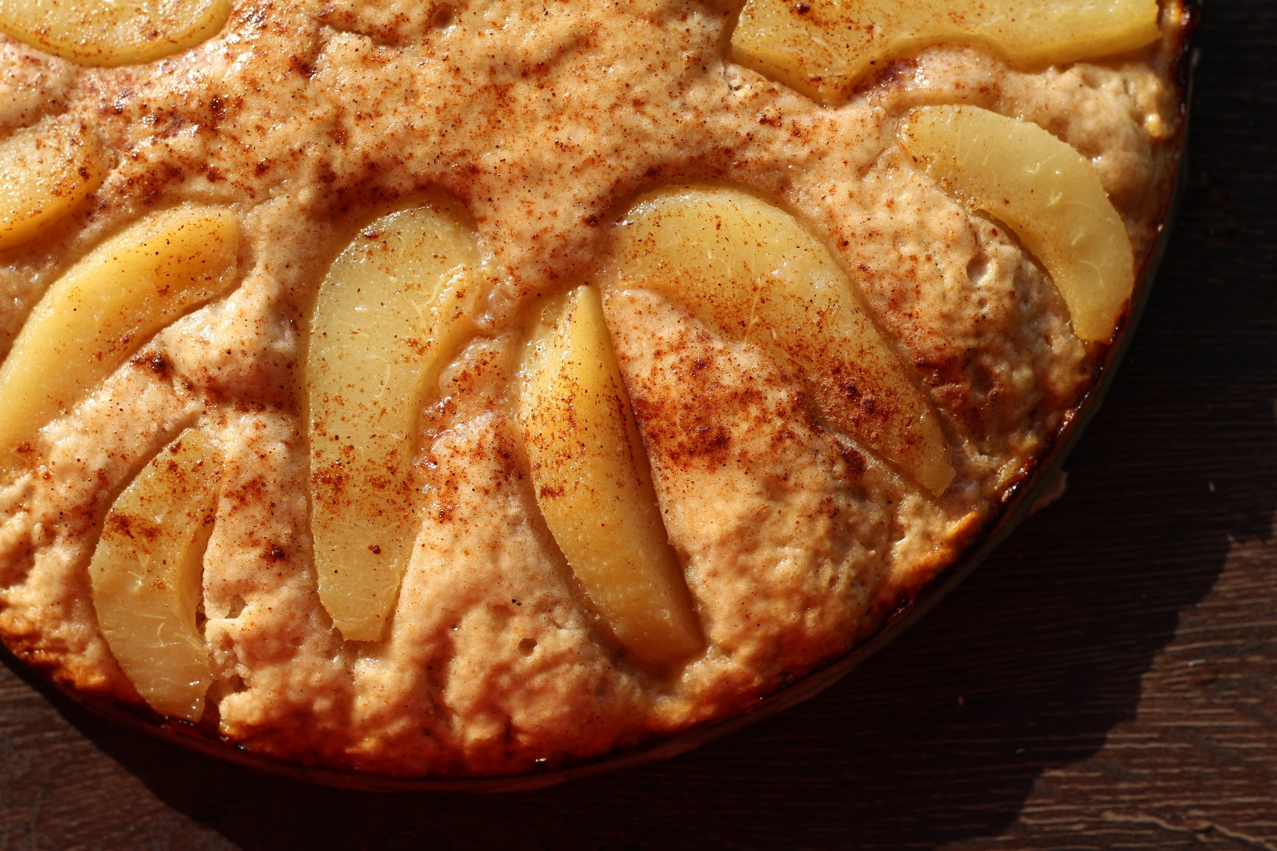 Whole Wheat Pear Cake