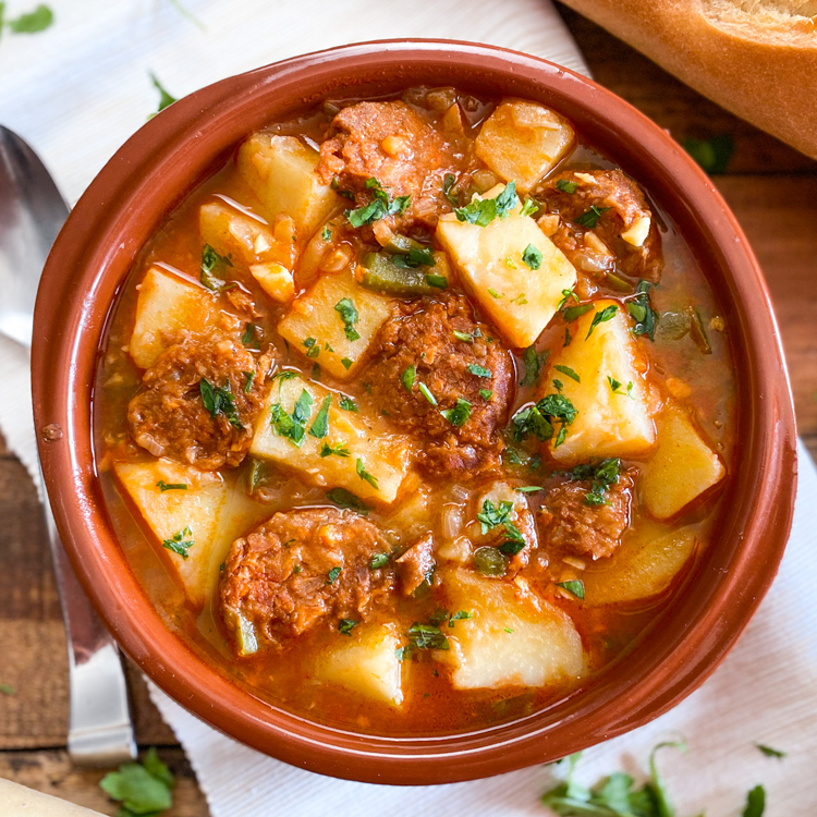 Spanish Chorizo and Potato Stew