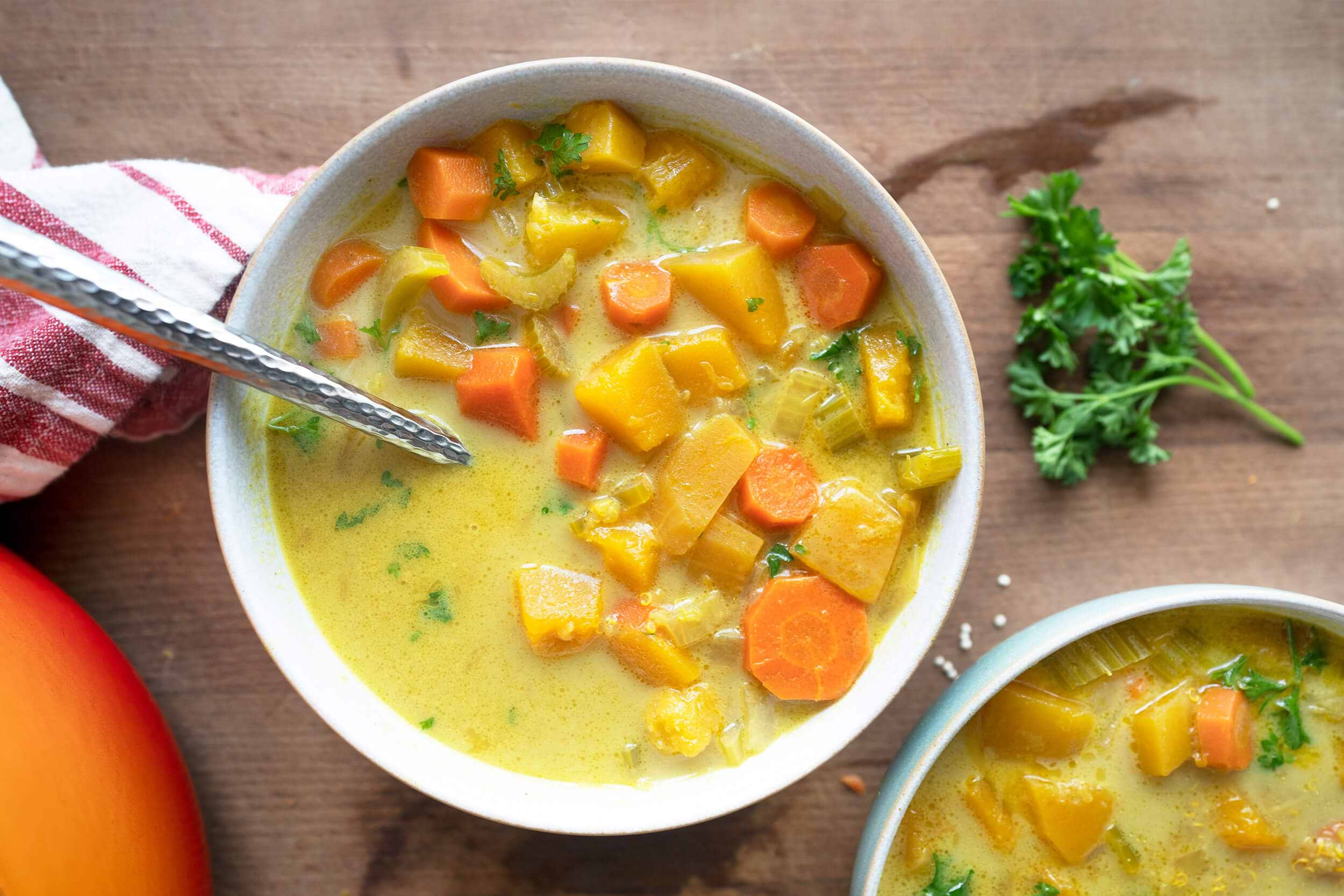 Celery Turmeric Golden Soup