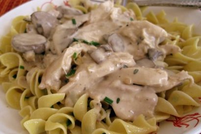 Creamy Chicken with Chives