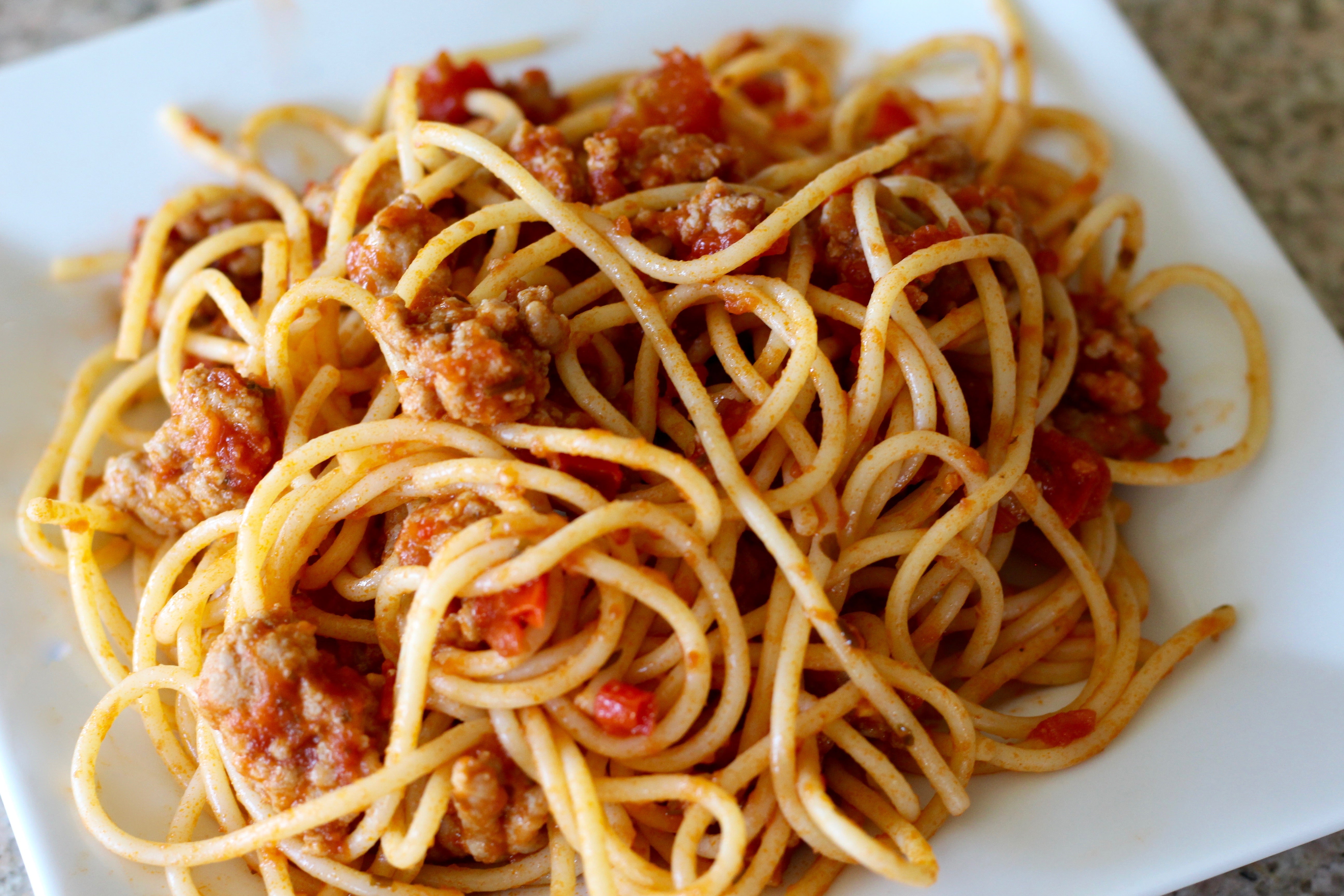 Spicy Arrabbiata with Turkey