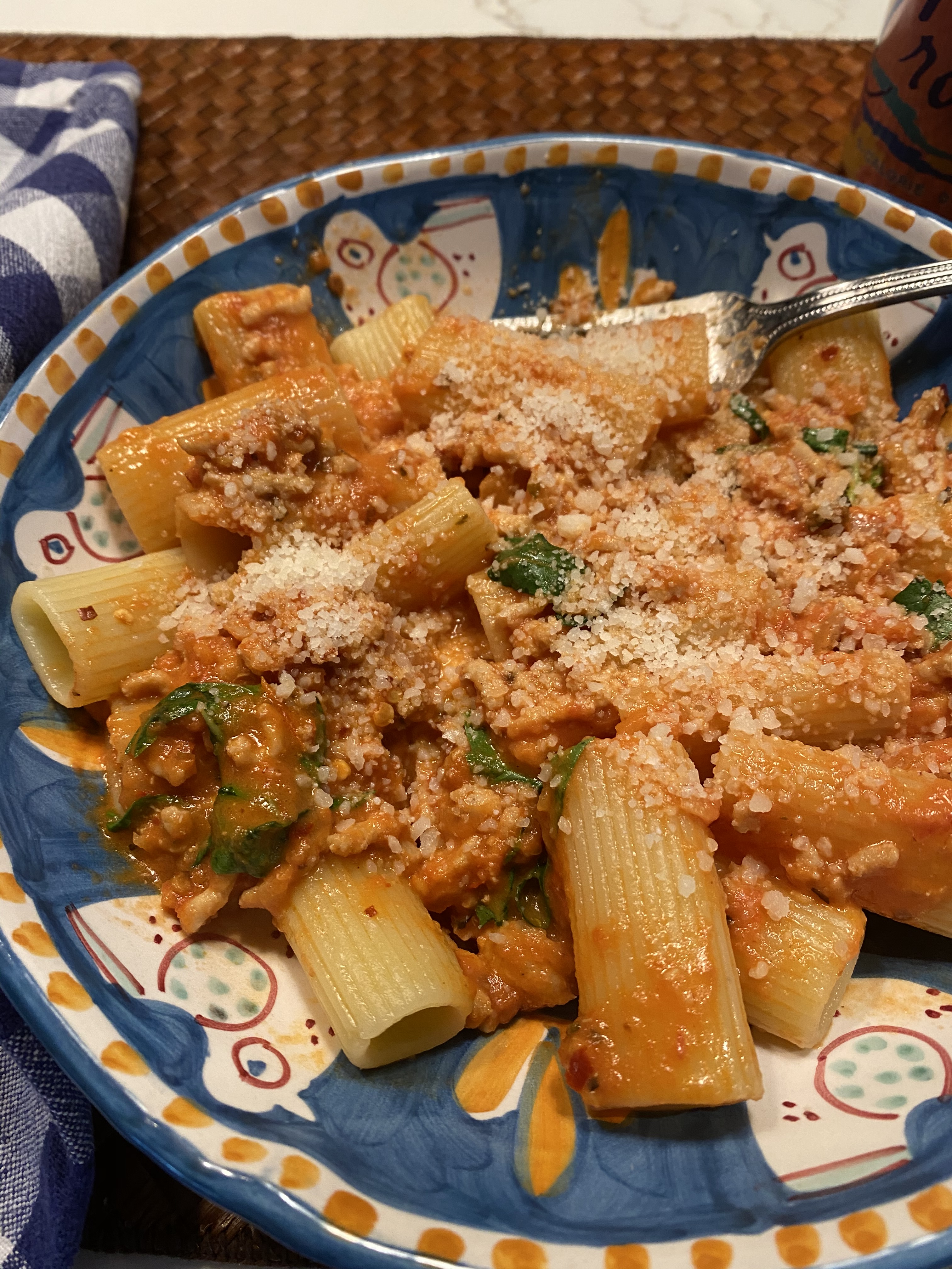 Vodka Sauce Chicken Penne