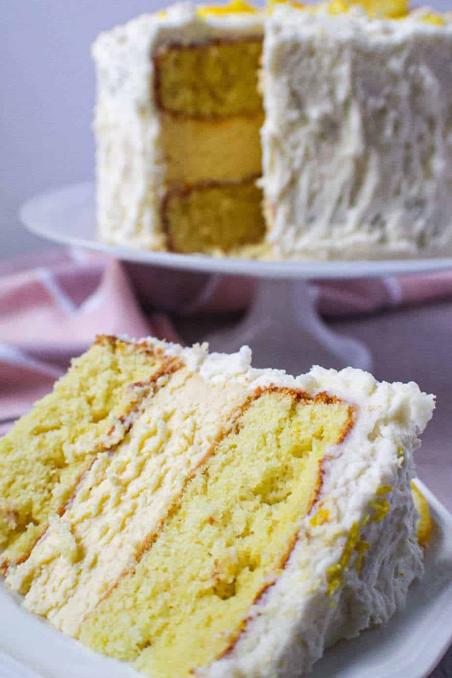 Cheesecake Layer Cake