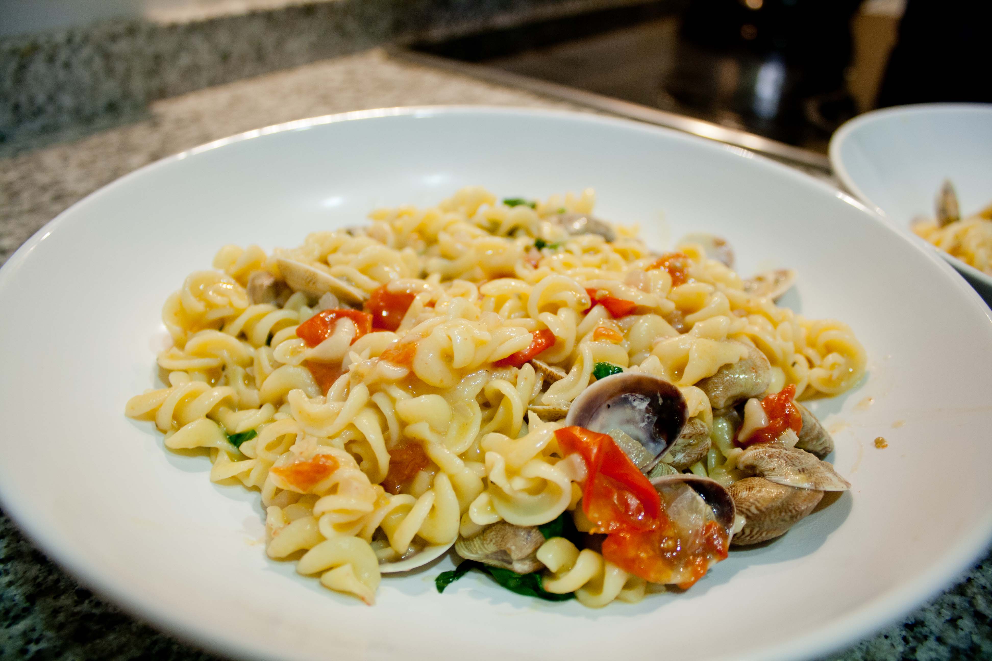 Clam Sauce Fusilli