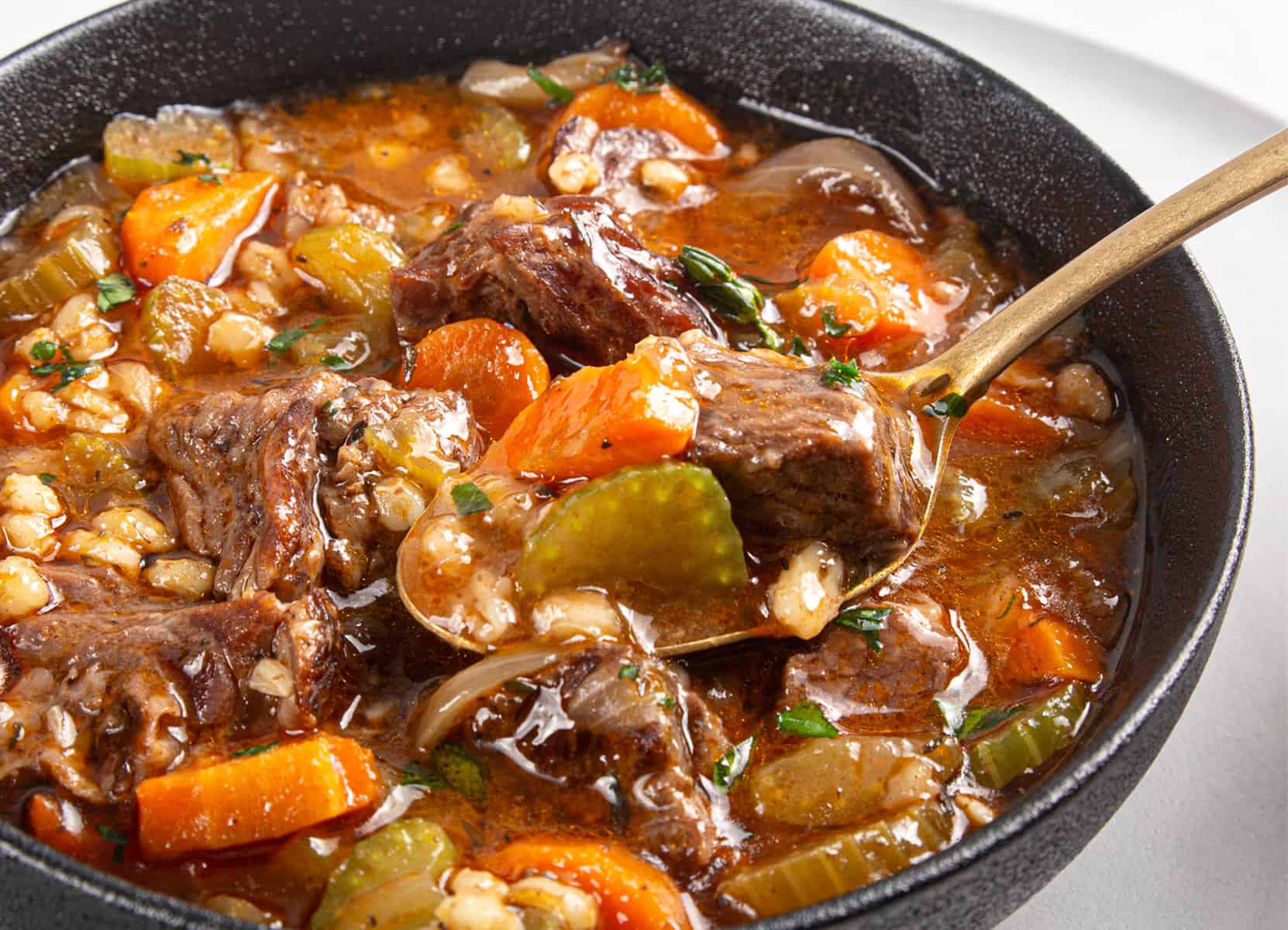 Instant Pot Beef Barley