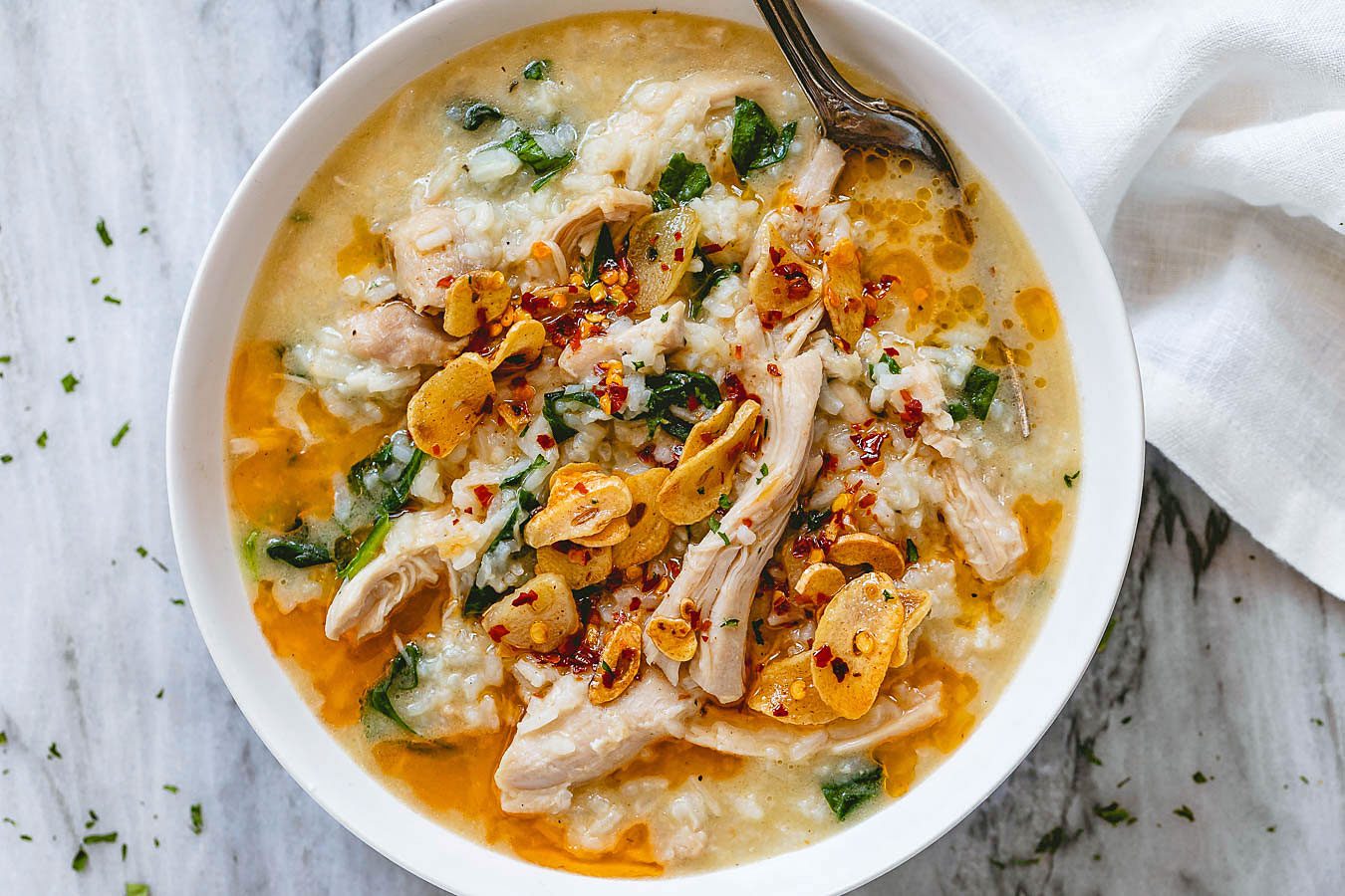 Creamy Garlic Parmesan Version