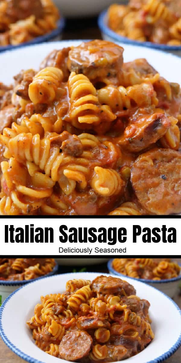 Italian Sausage Style Beef Pasta