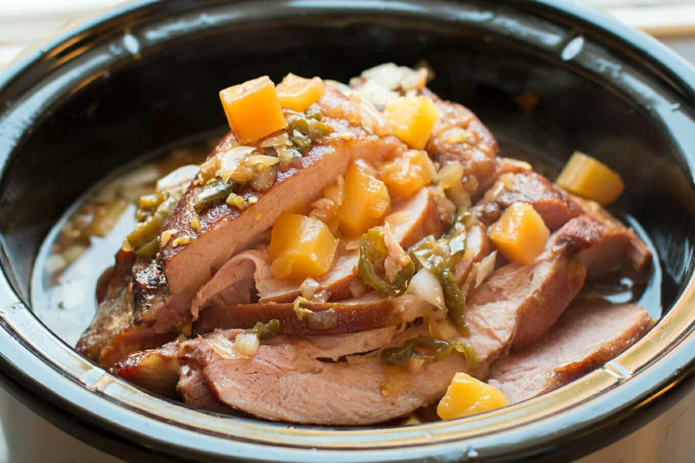 Pineapple Jalapeño Glazed Ham