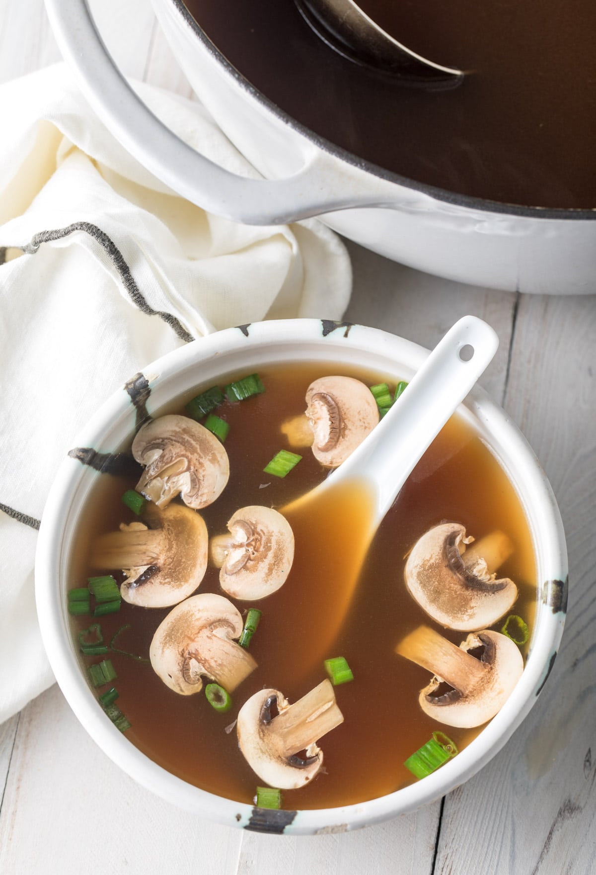 Clear Mushroom Broth