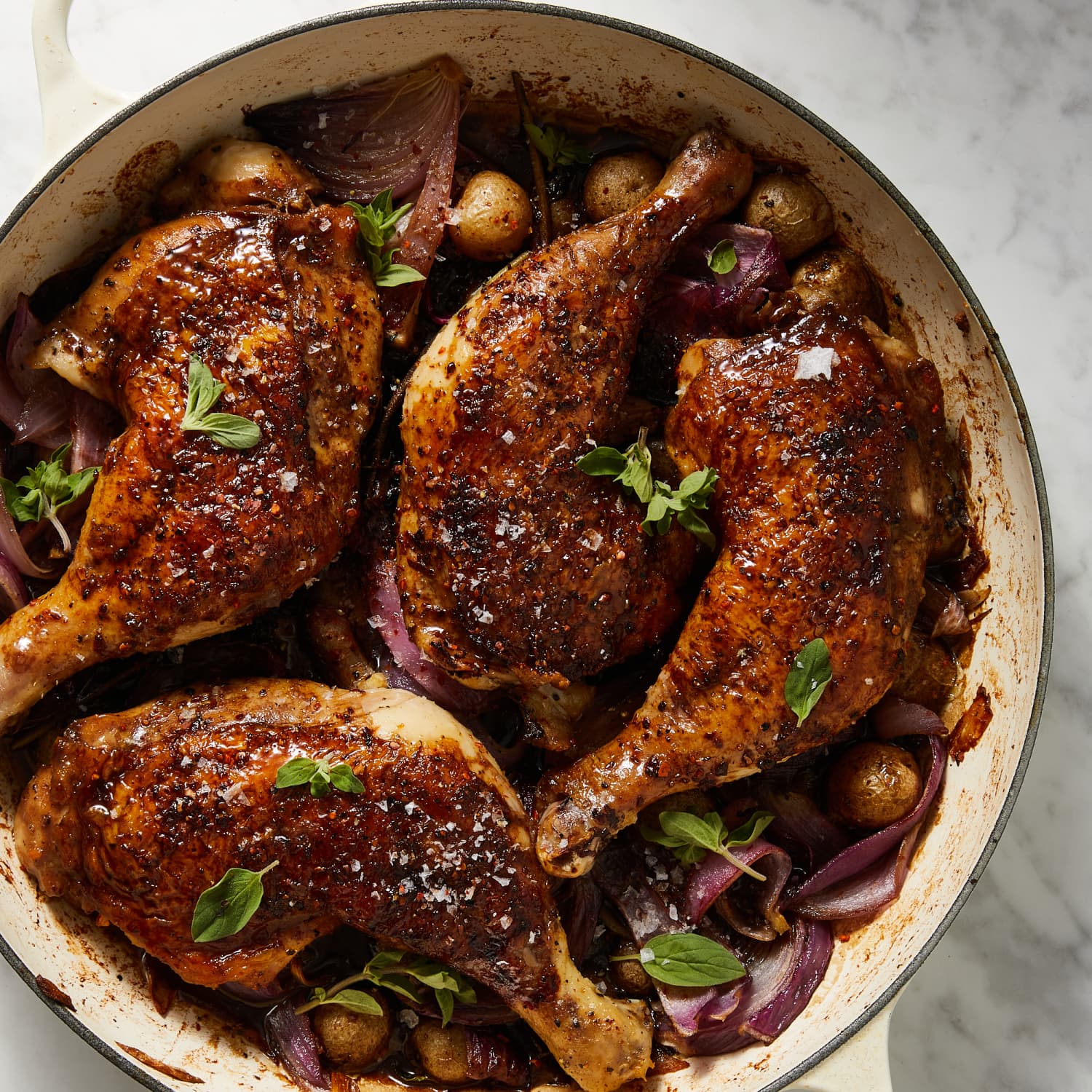 Pomegranate Molasses Glazed Chicken