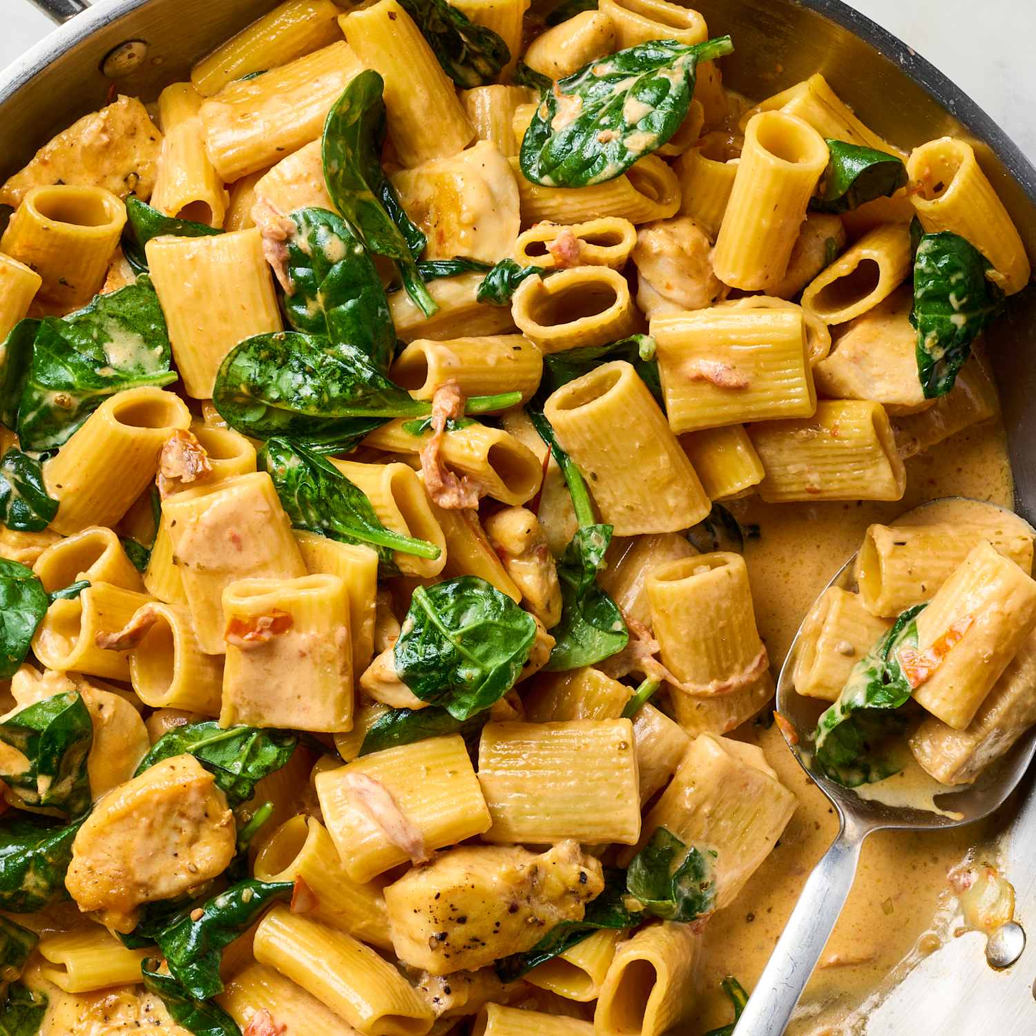 Herb Crusted Chicken Rigatoni