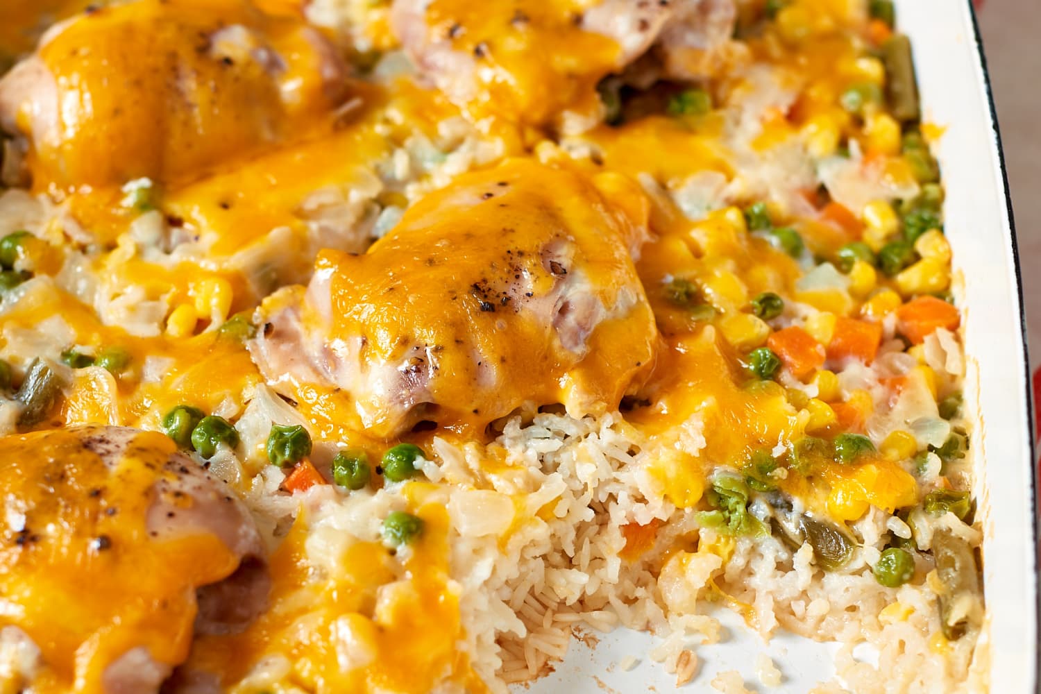 Cream of Chicken and Rice Casserole