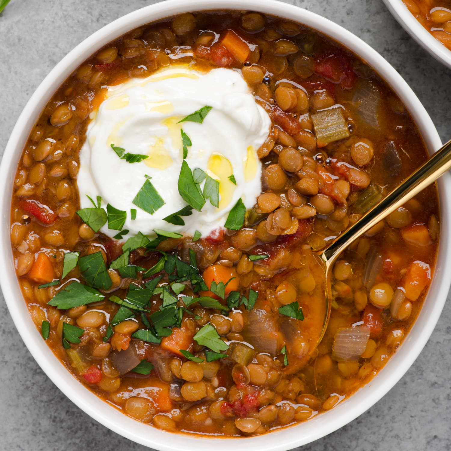 Slow Cooker Lentil Soup