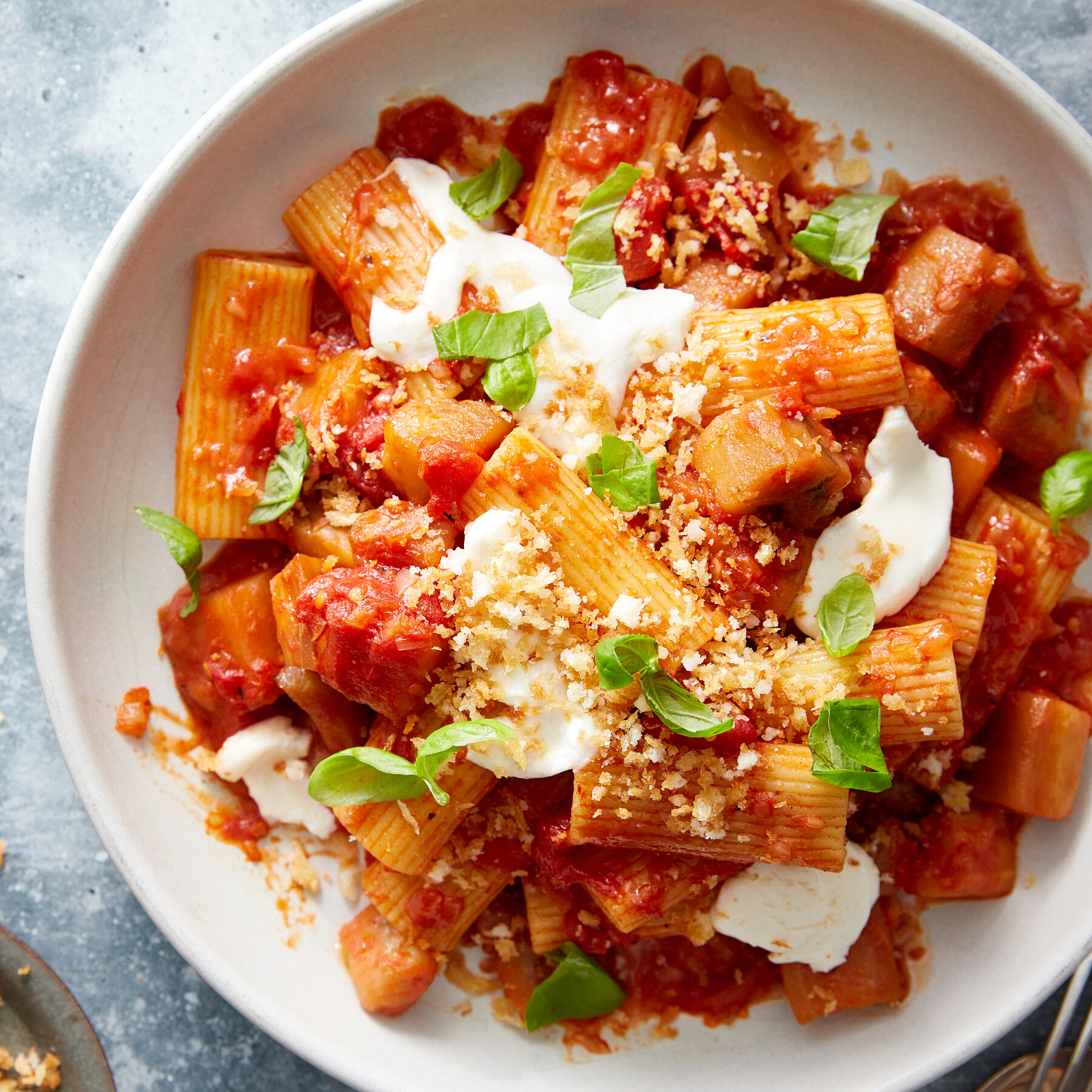 Eggplant Parmesan Fusilli