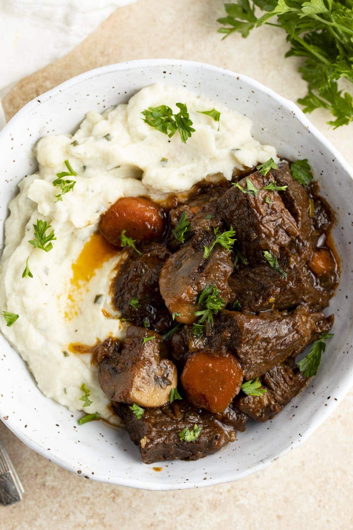 Beef Stew Without Root Vegetables