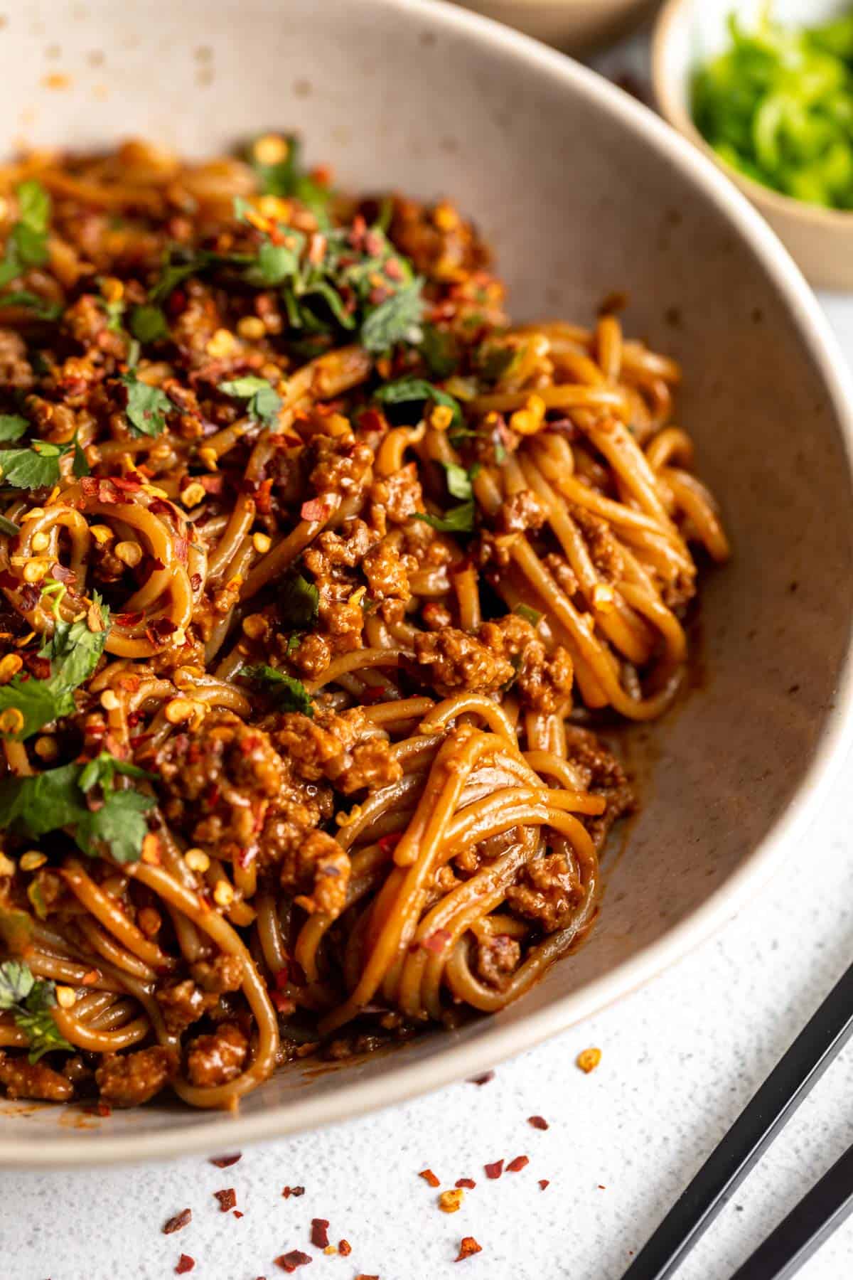 Spicy Korean Beef Noodles