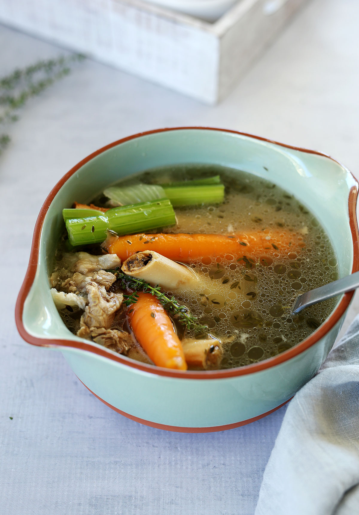 Lamb and Bone Marrow Soup