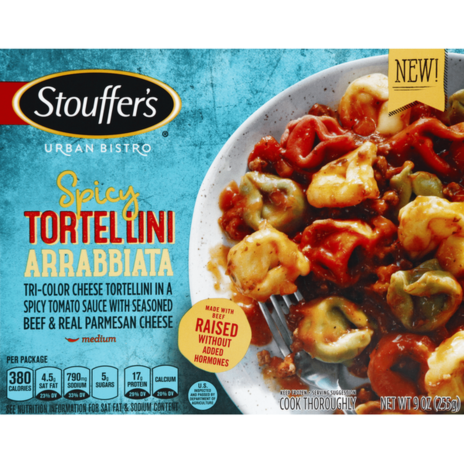 Spicy Beef Tortellini With Arrabbiata