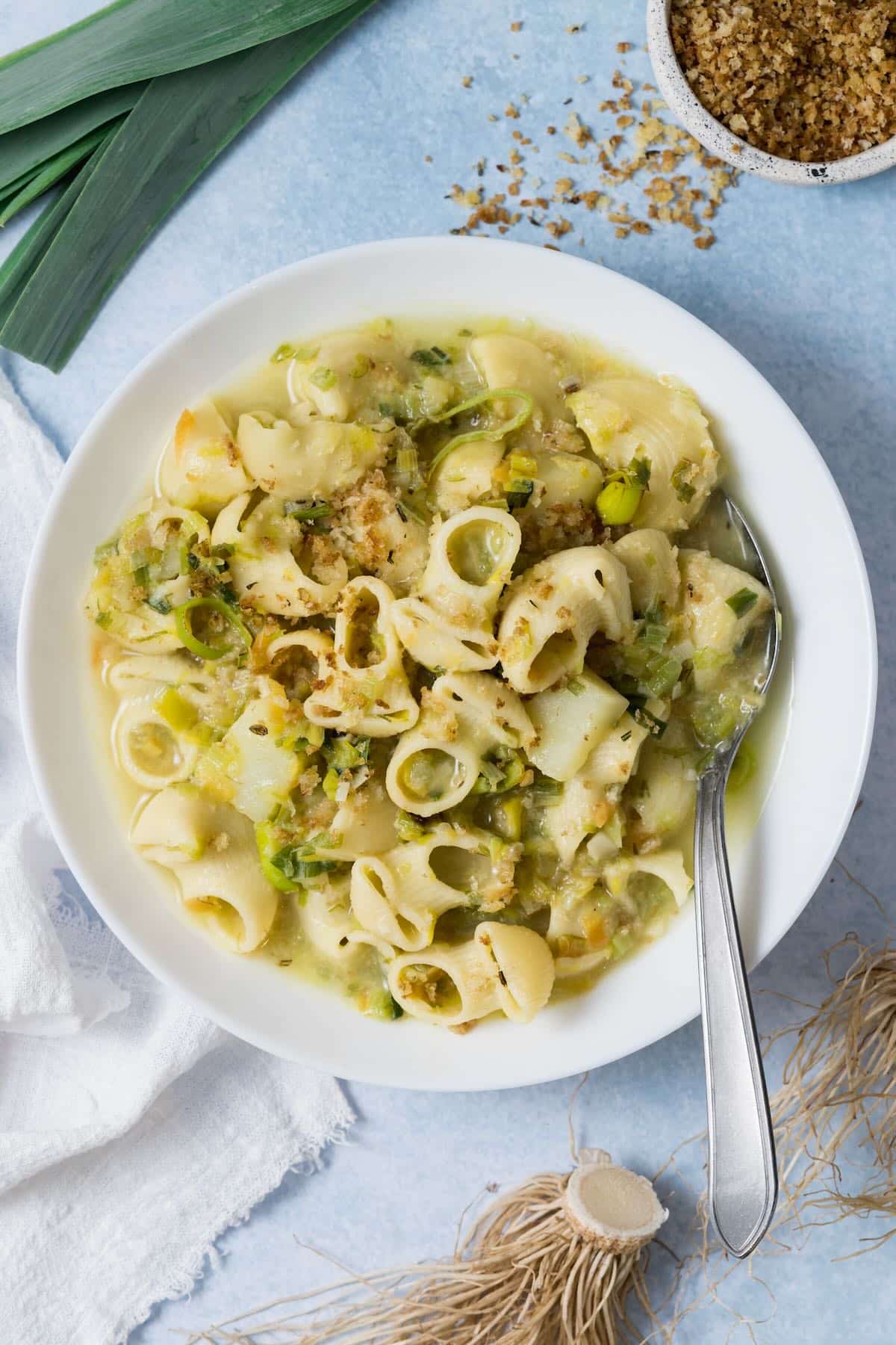 Creamy Leek Potato Pasta