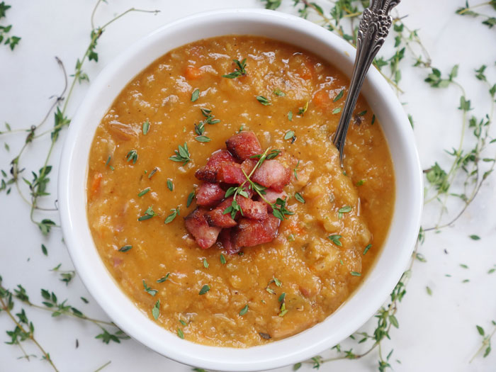 Ham and Red Lentil Soup