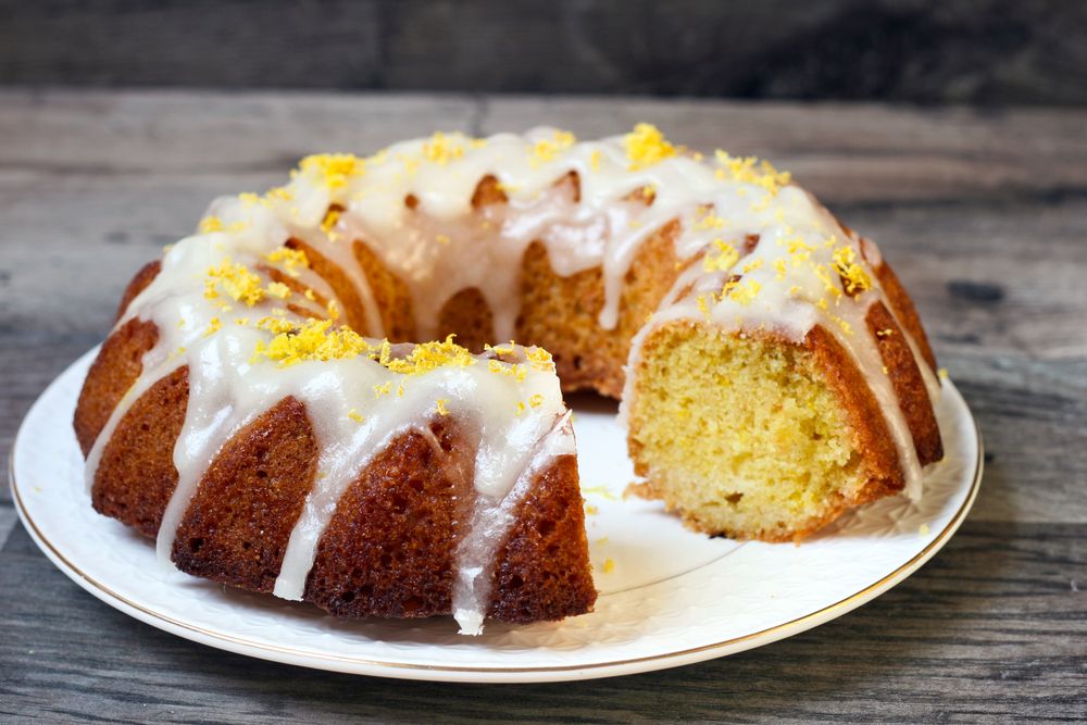 Lemon Buttermilk Cake Tender