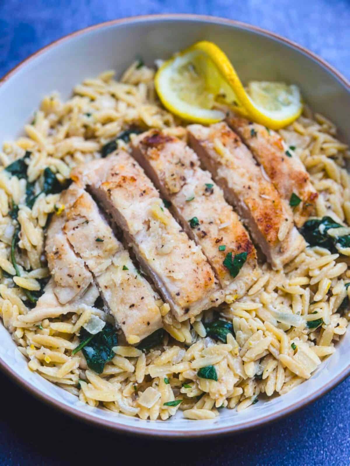 Creamy Lemon Chicken Orzo