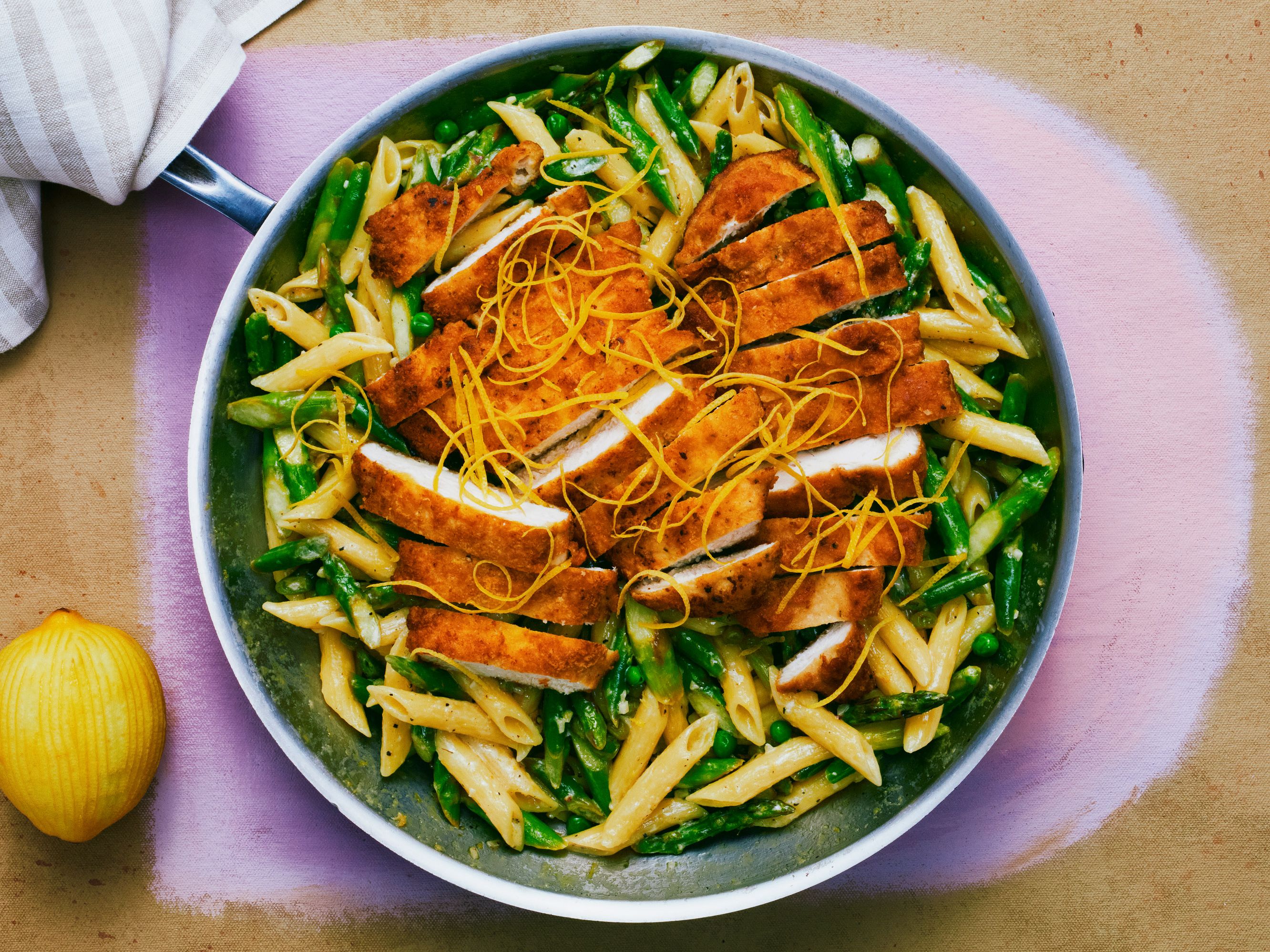 Asparagus and Chicken Penne Primavera