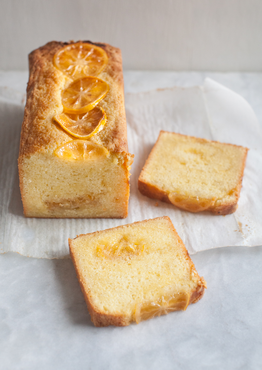 Lemon Custard Pound Cake