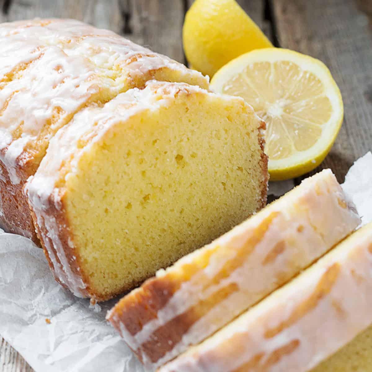 Lemon Pound Cake Loaves