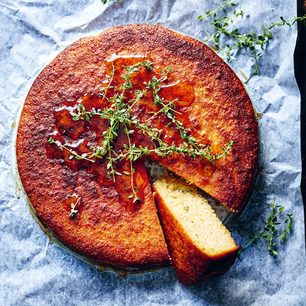 Lemon Thyme Honey Cake